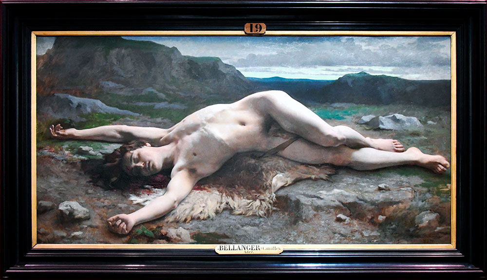 Abel · Camille Félix Bellanger · Olio su tela (1875)