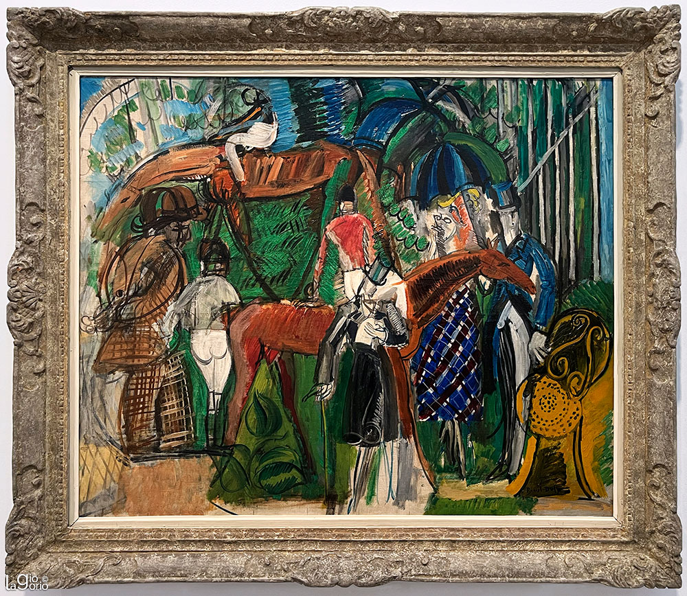 Il paddock · Olio su tela · Raoul Dufy (1913) · Musée d'Arte Moderne · Paris