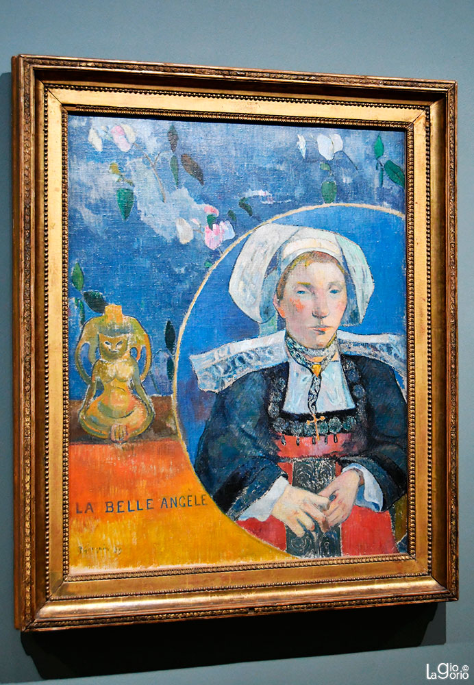 La Belle Angèle · Olio su tela · Paul Gauguin (1889)Musée d'Orsay · Paris