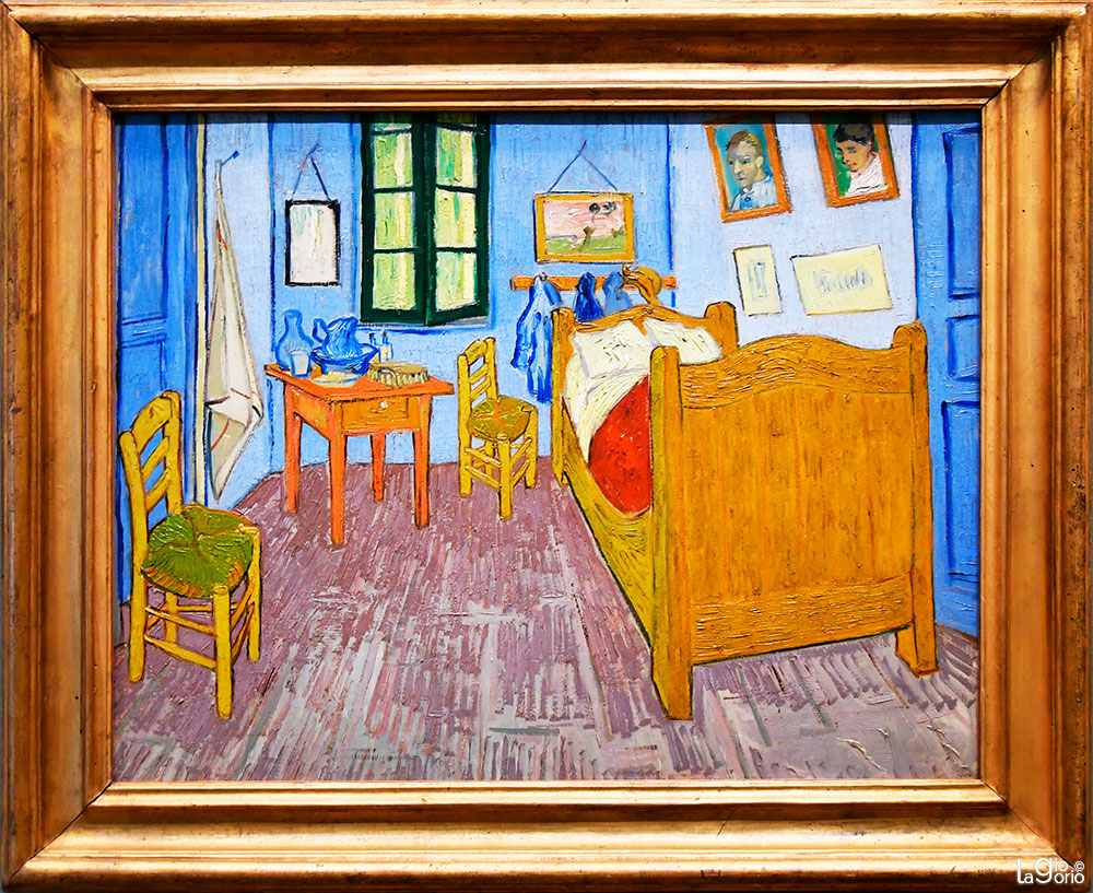 La Chambre de Van Gogh à Arles · Olio su tela · Vincent van Gogh (1889) · Musée d'Orsay · Paris