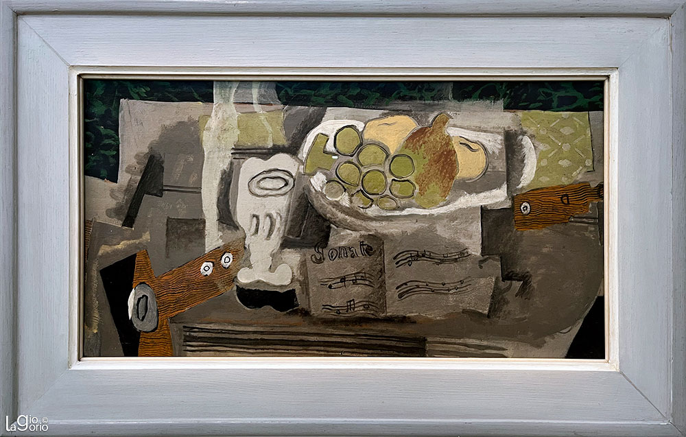 Nature Morte a la Sonate · Olio su tela · George Braque (1921) · Musée d'Arte Moderne · Paris