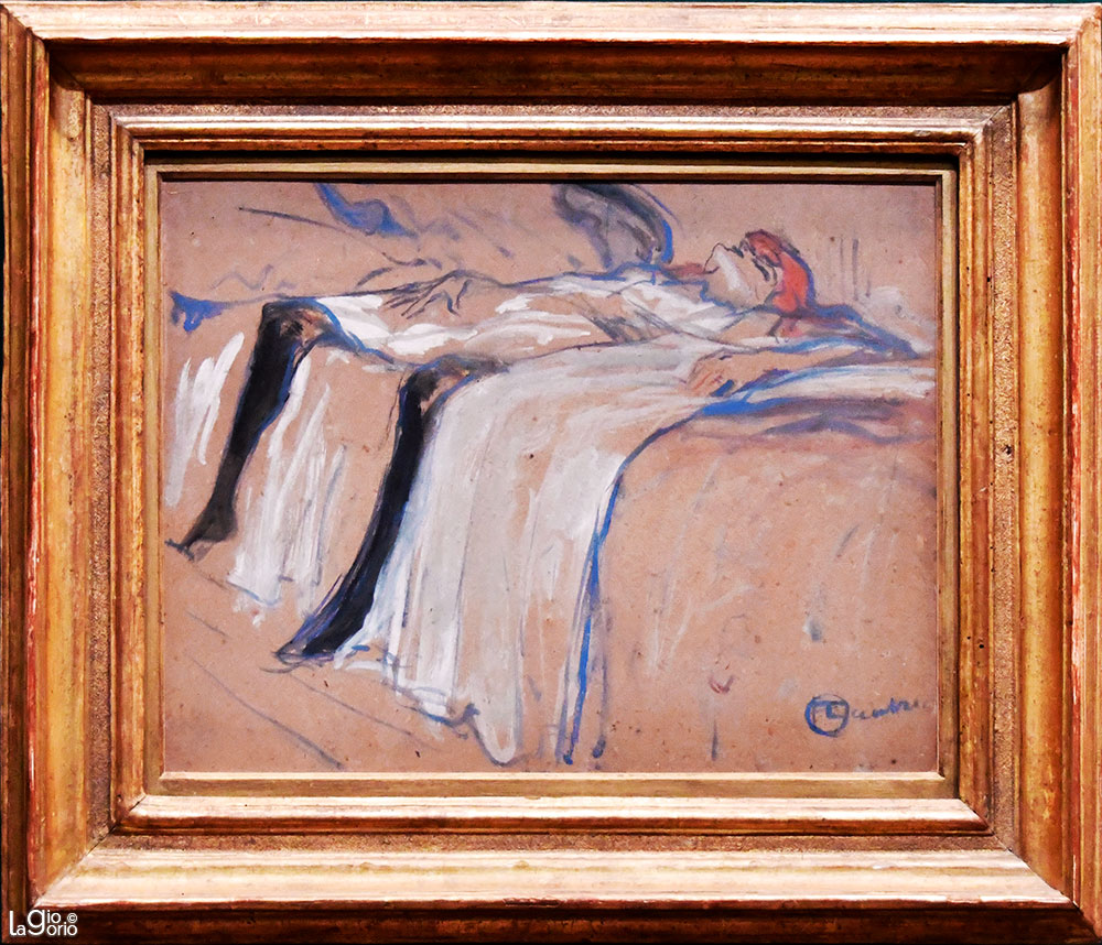 Seule · Olio su cartone · Henri de Toulouse Lautrec (1896) · Musée d Orsay · Paris